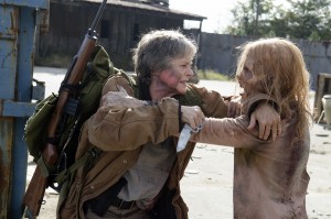 Melissa McBride as Carol Peletier; Walker - The Walking Dead _ Season 6, Episode 16 - Photo Credit: Gene Page/AMC